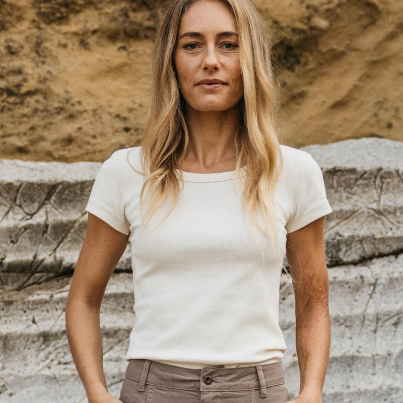 Finisterre - Powes Ribbed T-Shirt - Womens