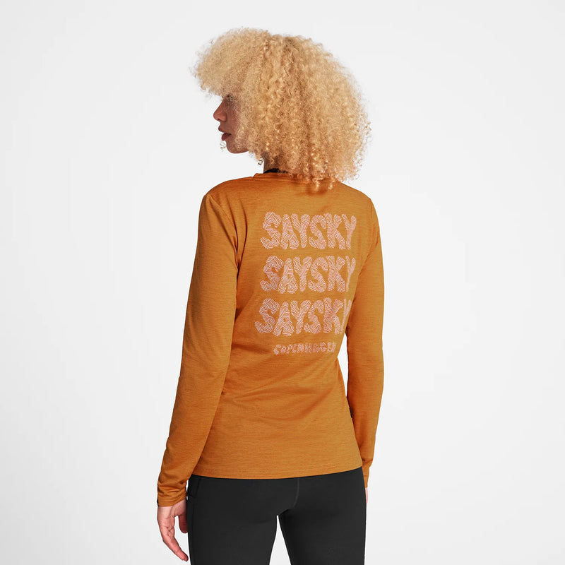 Saysky - Reflective Logo Pace Long Sleeve - Womens