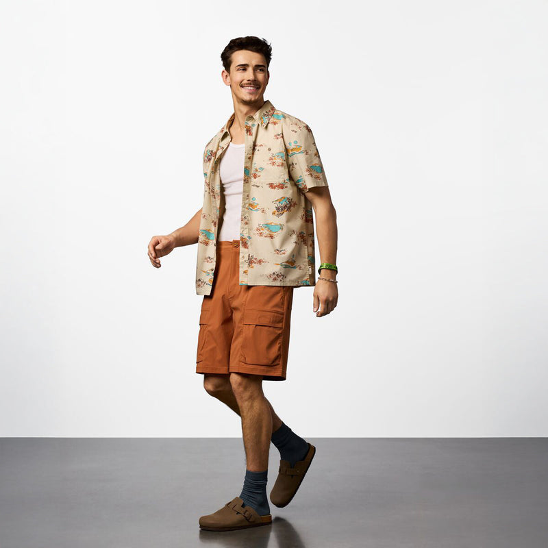 Cotopaxi Estival Button Up Shirt Print - Mens