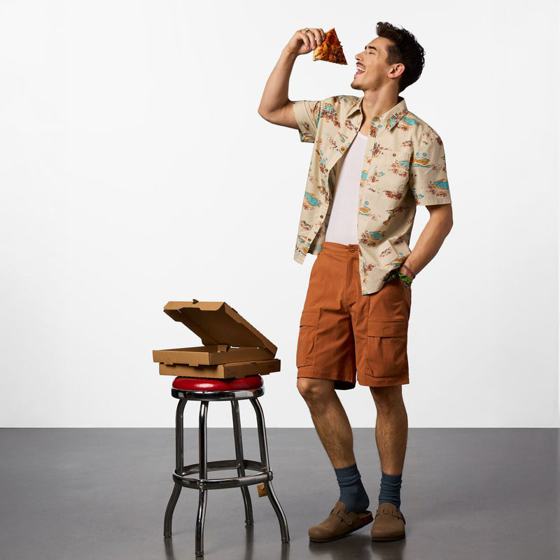 Cotopaxi Estival Button Up Shirt Print - Mens