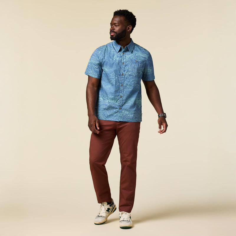 Cotopaxi Estival Button Up Shirt Print - Mens