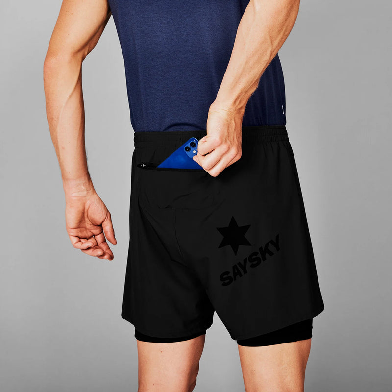 Saysky 2 in 1 Pace Shorts 5'' - Mens