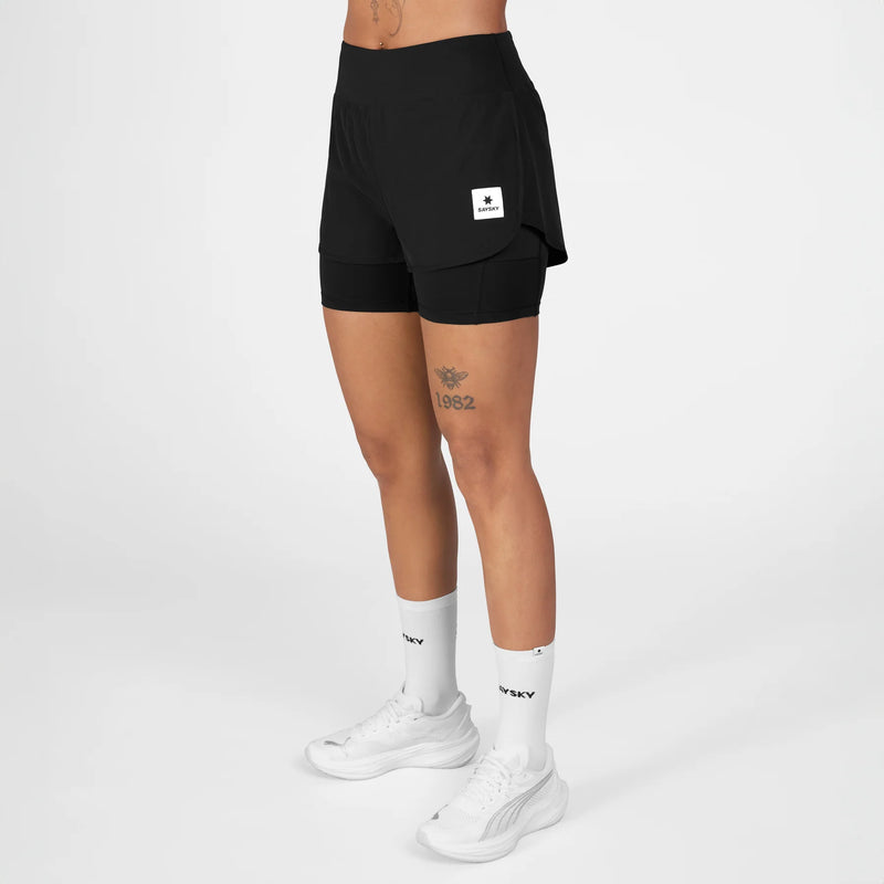 Saysky 2 in 1 Pace Shorts 3'' - Womens