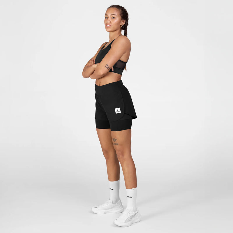 Saysky 2 in 1 Pace Shorts 3'' - Womens