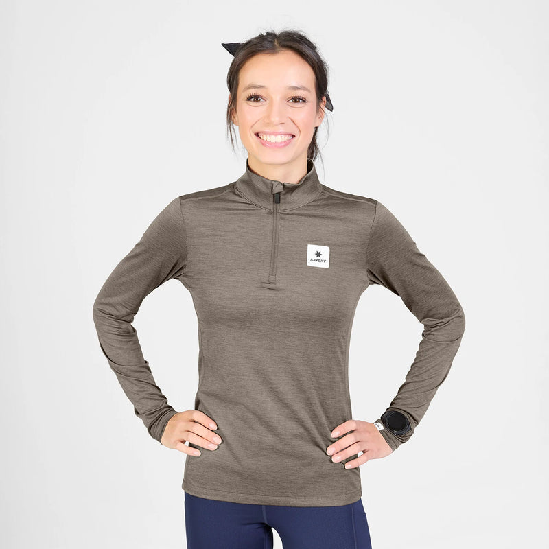 Saysky Pace 1/2 Zip Long Sleeve - Womens