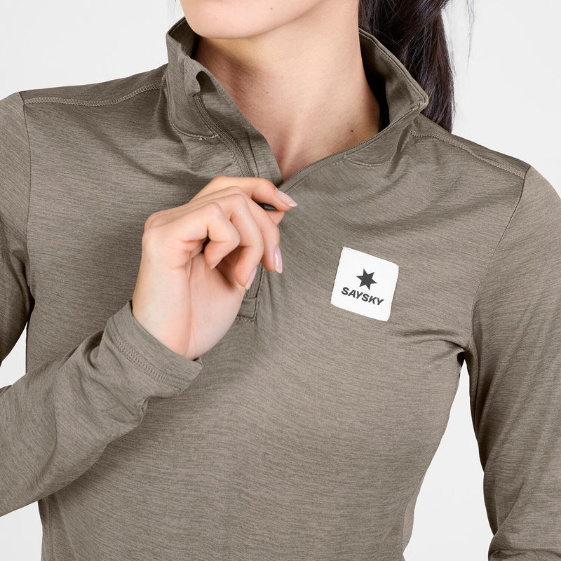 Saysky Pace 1/2 Zip Long Sleeve - Womens