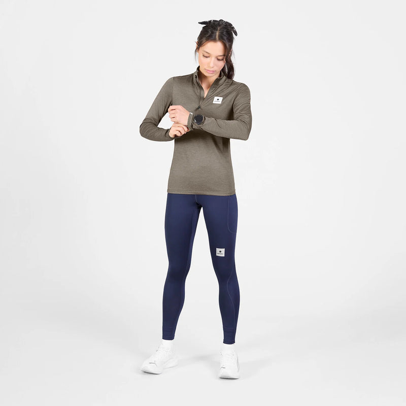 Saysky Pace 1/2 Zip Long Sleeve - Womens