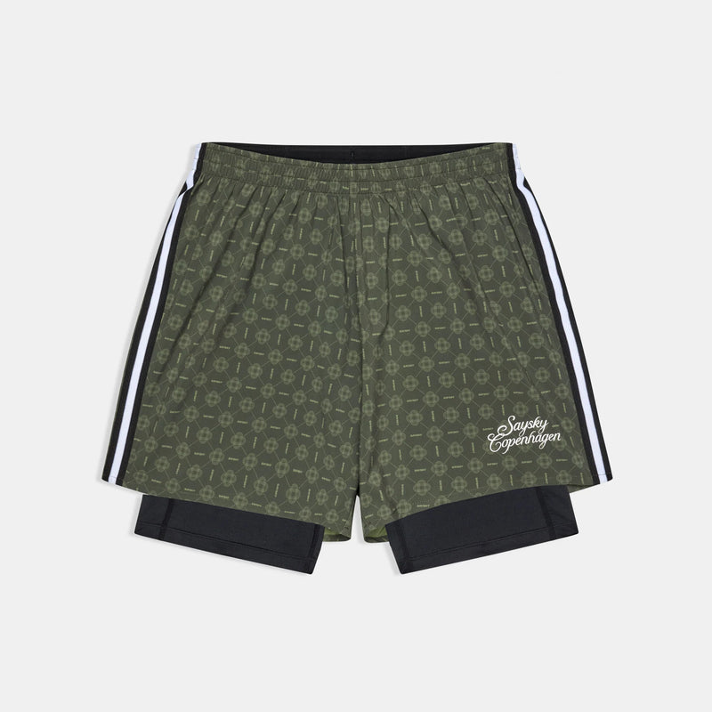 Saysky Couture Pace 2 in 1 Shorts 5'' - Mens