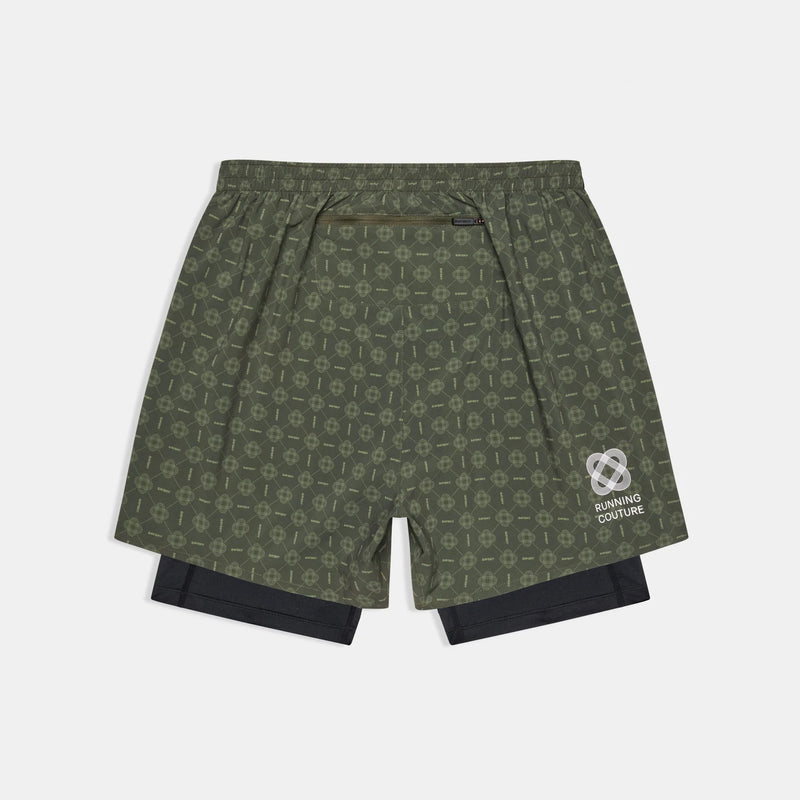 Saysky Couture Pace 2 in 1 Shorts 5'' - Mens