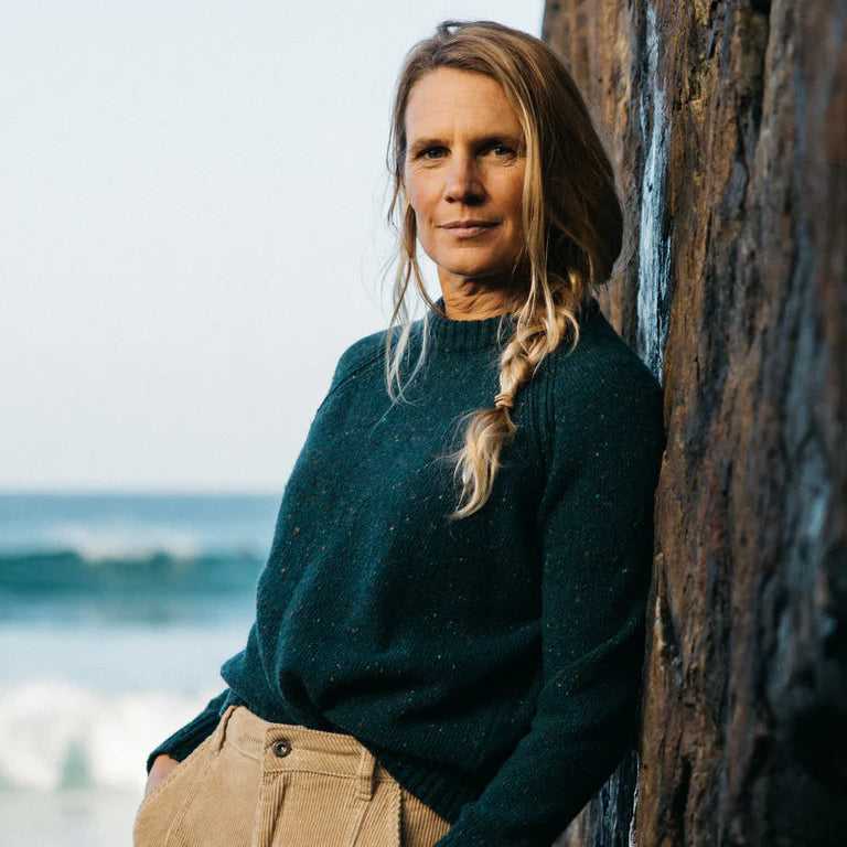 Finisterre - Farne Crew Neck Knit Jumper - Womens