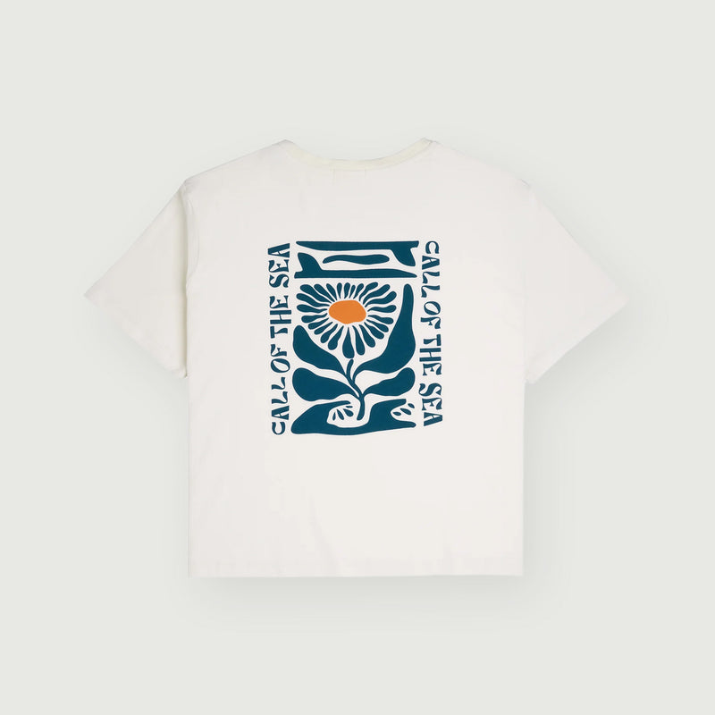 Call Of The Sea - Flower T-shirt - Womens