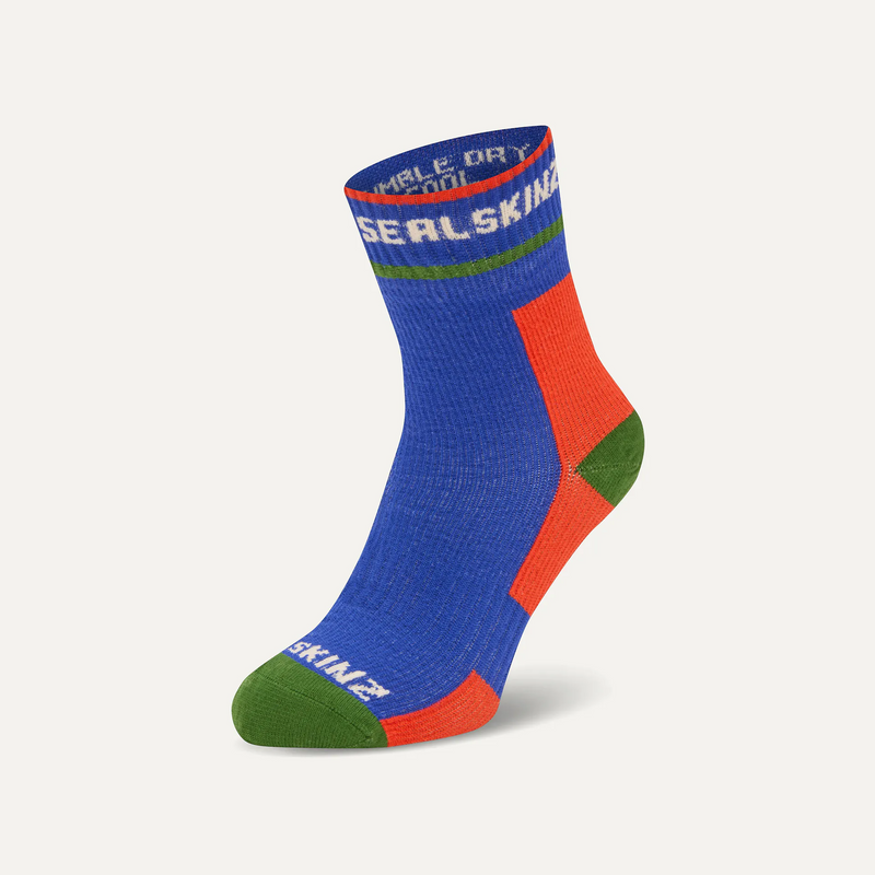 Sealskinz Berney Waterproof Mid Length Sock - Kids