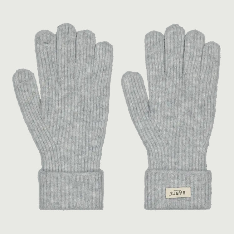 Barts Darty Gloves - Heather Grey