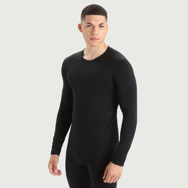 Icebreaker - Merino 200 Oasis Long Sleeve Crewe Thermal Top - Mens