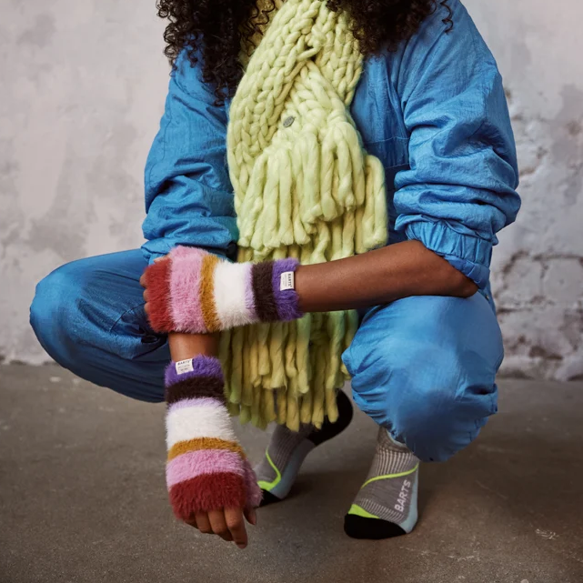 Barts - Kumana Fingerless Gloves - Purple