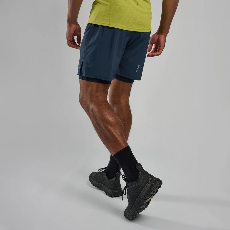 Montane - Slipstream Twin Skin Running Shorts - Mens
