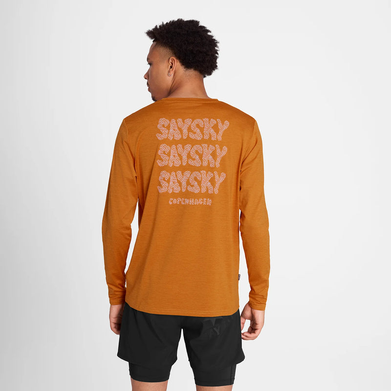 Saysky - Reflective Logo Pace Long Sleeve - Mens