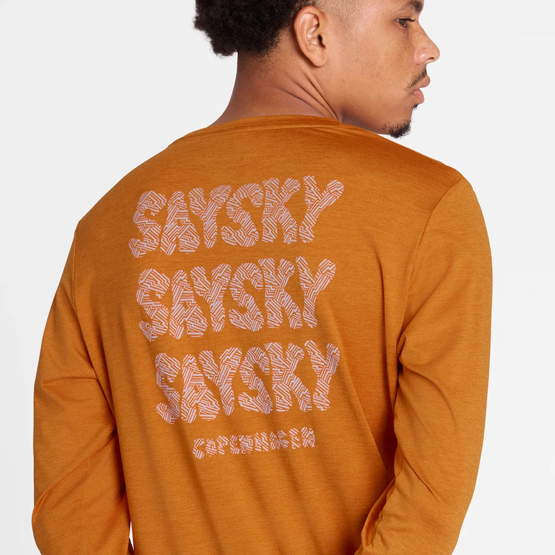 Saysky - Reflective Logo Pace Long Sleeve - Mens