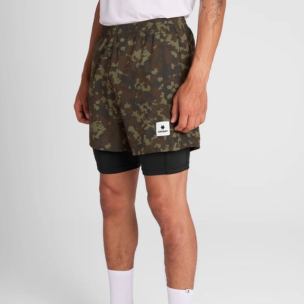 Saysky - Camo Pace 2 in 1 Shorts 5'' - Mens
