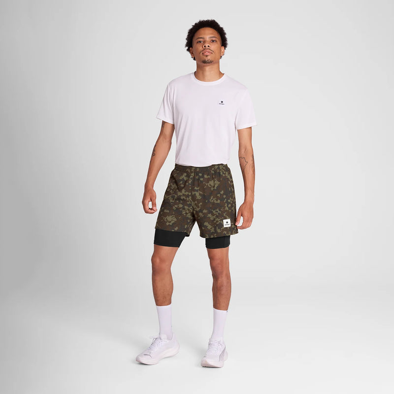 Saysky - Camo Pace 2 in 1 Shorts 5'' - Mens
