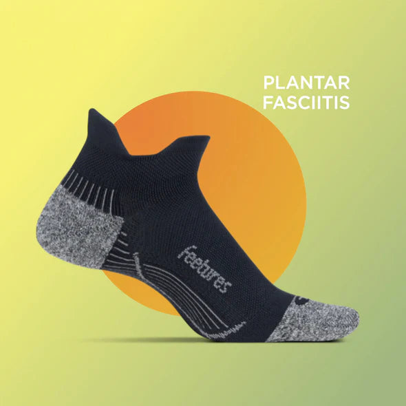 Feetures - Plantar Fasciitis Relief Sock Light Cushion No Show Tab