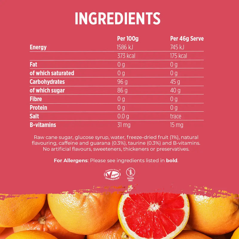 Voom - Caffeine Kick Pocket Rocket - Grapefruit