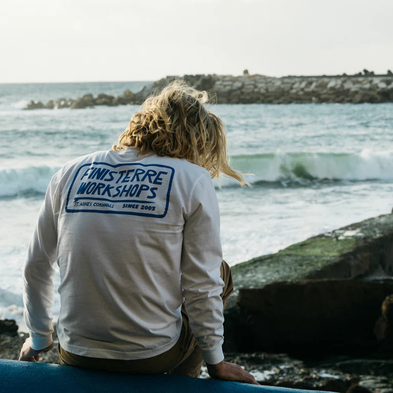 Finisterre - Workshop Logo Long Sleeve T-shirt - Mens