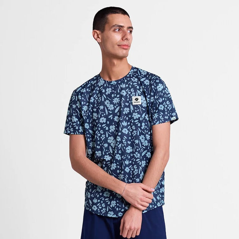 Saysky Flower Combat T-Shirt - Mens