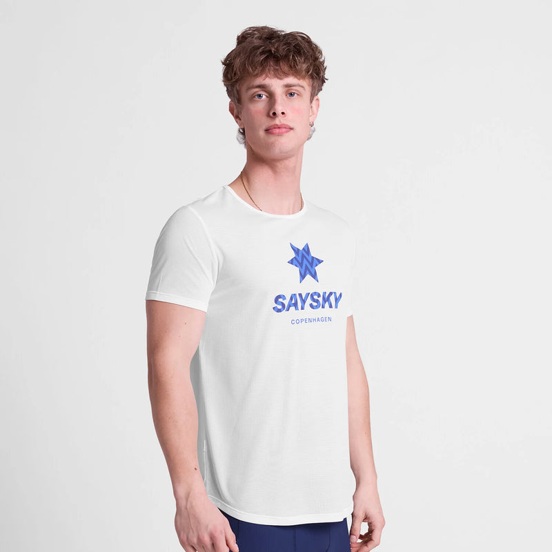 Saysky - Zig Zag Flow T-Shirt - Mens
