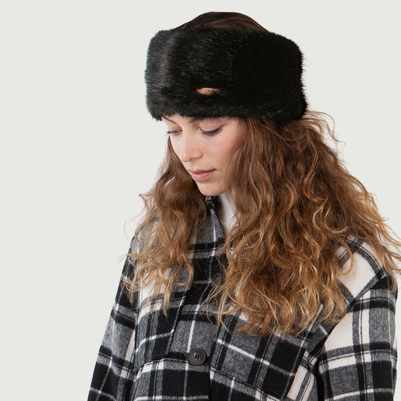 Barts - Fur Headband - Black