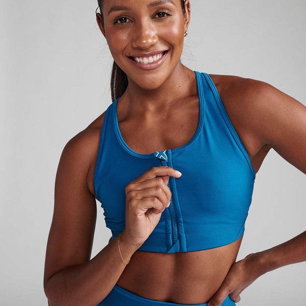 2XU - Motion Zip Bra - Womens