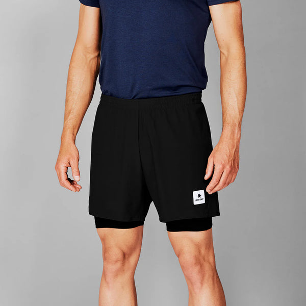 Saysky - 2 in 1 Pace Shorts 5'' - Mens