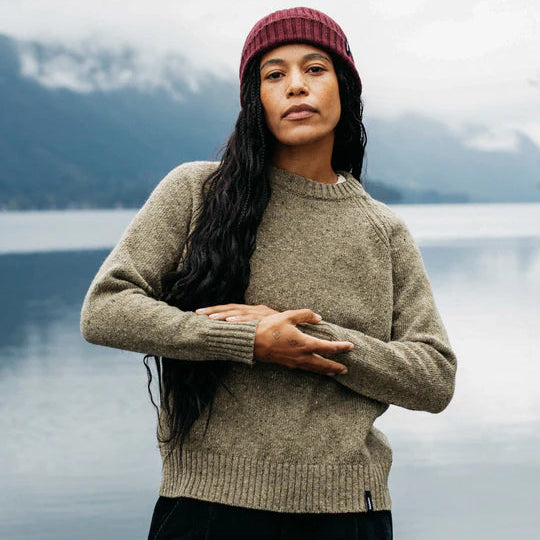 Finisterre - Farne Crew Neck Knit Jumper - Womens