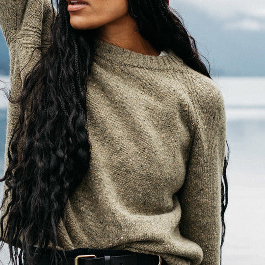 Finisterre - Farne Crew Neck Knit Jumper - Womens