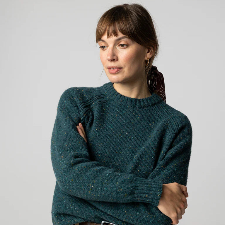 Finisterre - Farne Crew Neck Knit Jumper - Womens