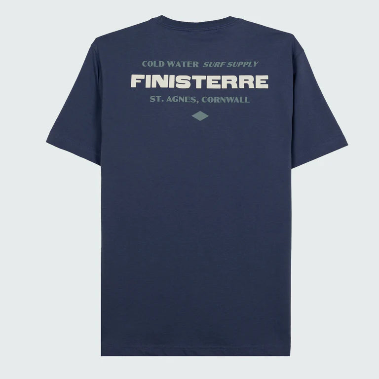 Finisterre Letterpress Short Sleeve T-shirt - Mens