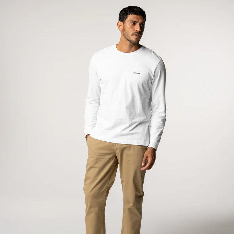 Finisterre - Harlyn Logo Long Sleeve T-shirt - Mens