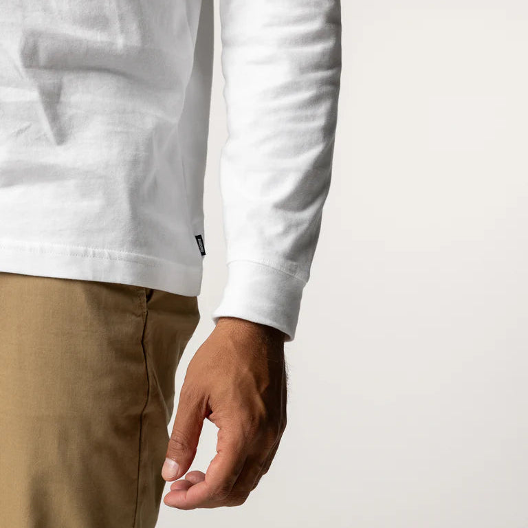 Finisterre - Harlyn Logo Long Sleeve T-shirt - Mens