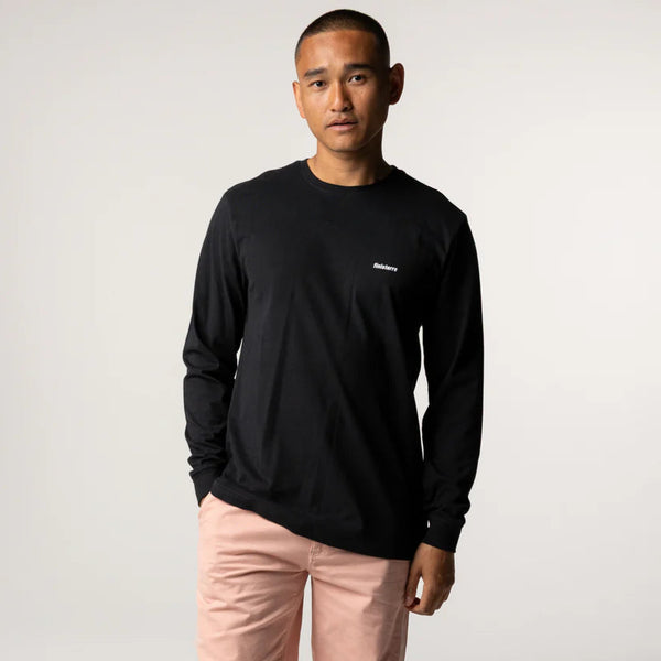 Finisterre - Harlyn Logo Long Sleeve T-shirt - Mens