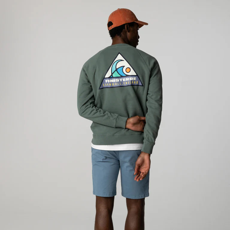 Finisterre Future Wave Coho Sweatshirt - Mens
