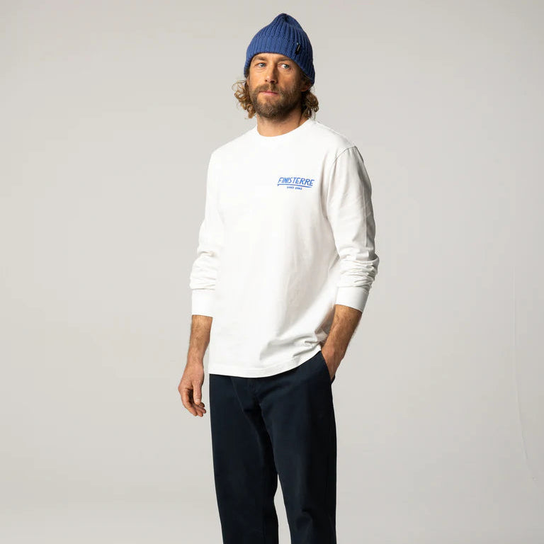 Finisterre - Workshop Logo Long Sleeve T-shirt - Mens