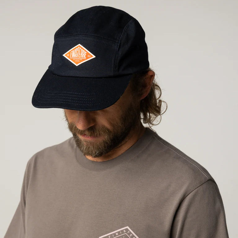 Finisterre - Diamond Cotton Twill Camp Cap