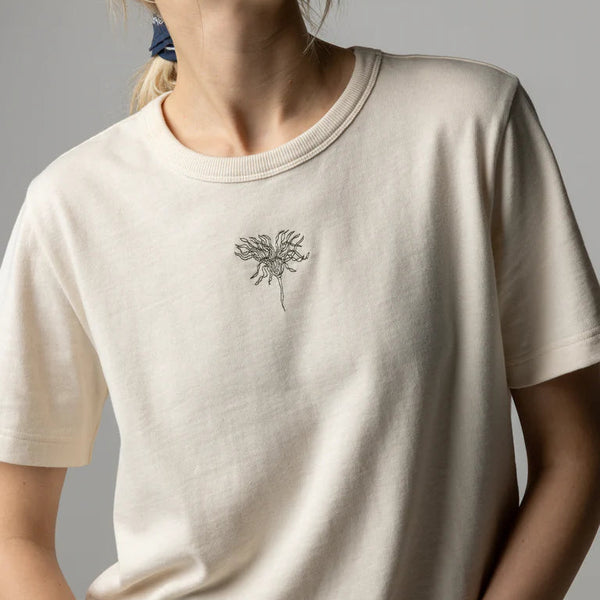 Finisterre - Floral Marine Orca T-Shirt - Womens