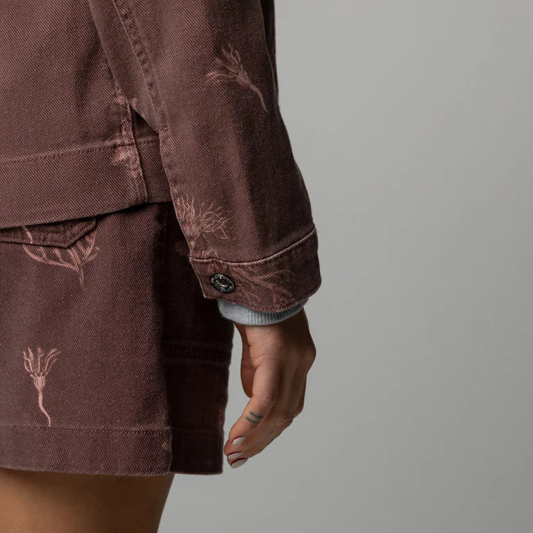 Finisterre - Floral Marine Yarrel Printed Chore Jacket - Womens