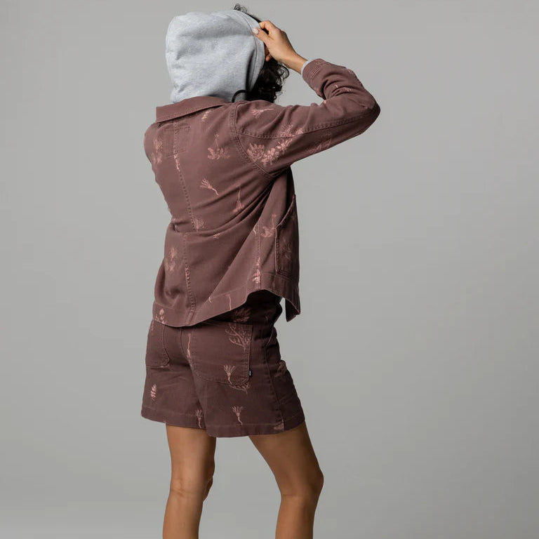 Finisterre - Floral Marine Yarrel Printed Chore Jacket - Womens