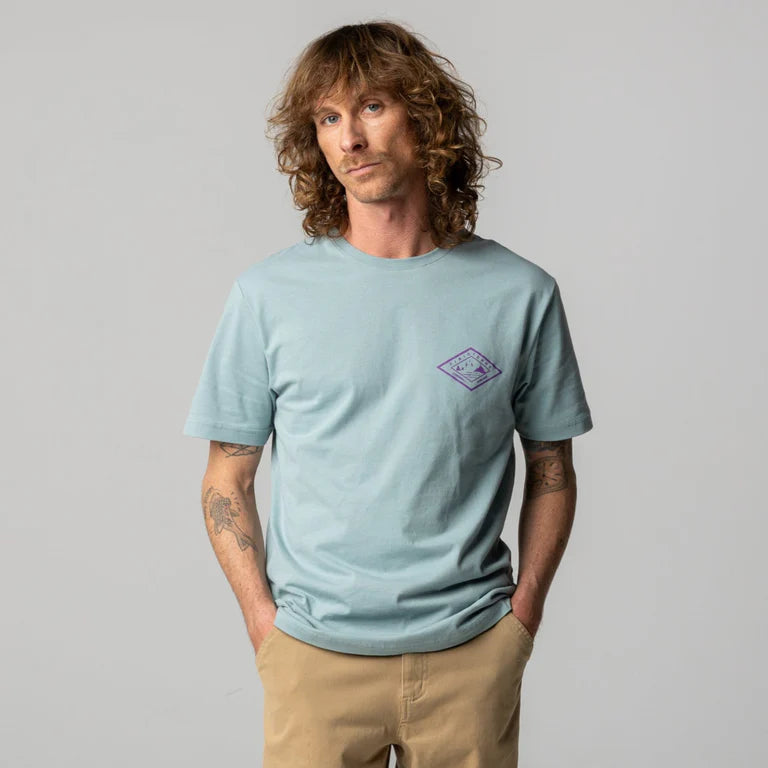Finisterre - Diamond Logo T-Shirt - Mens