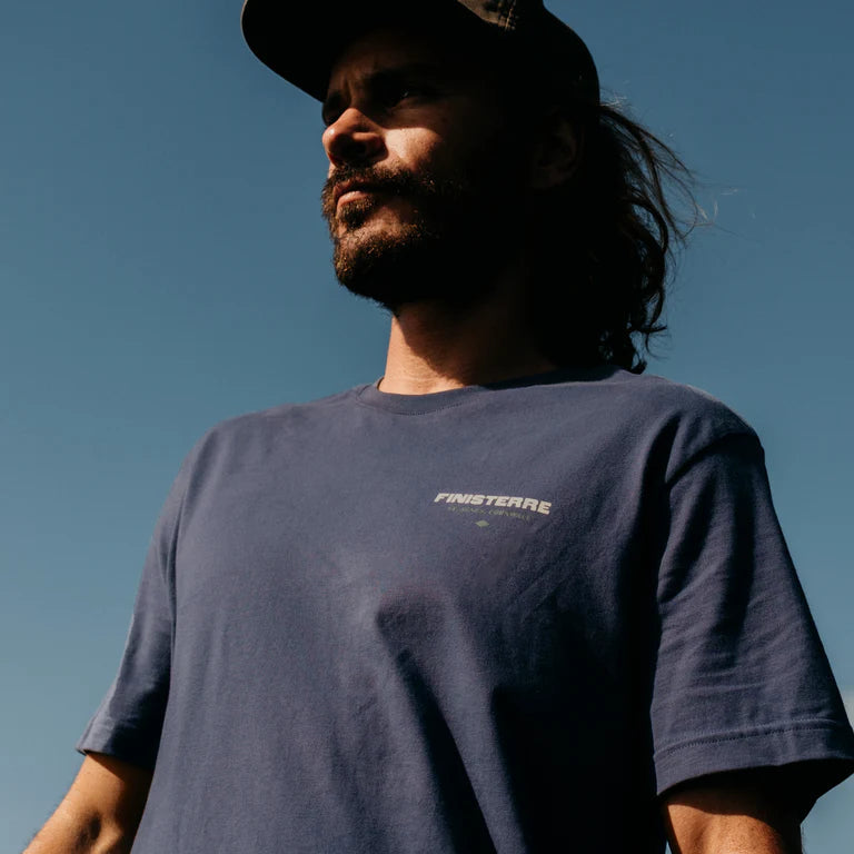 Finisterre Letterpress Short Sleeve T-shirt - Mens