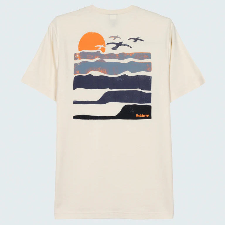 Finisterre Waves Short Sleeve T-shirt - Mens