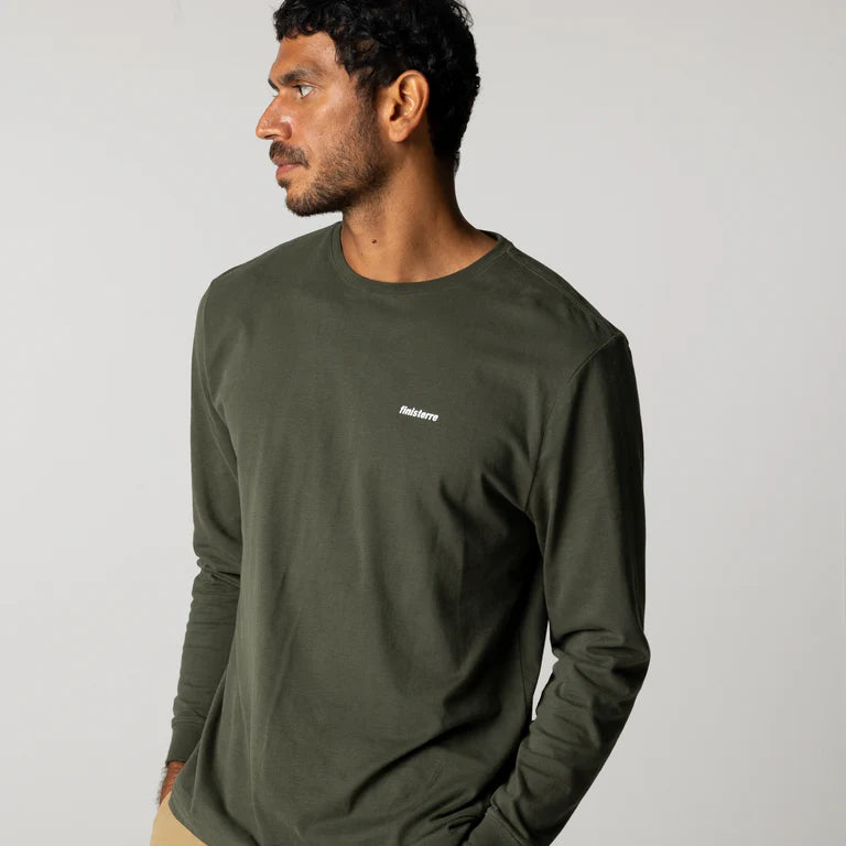 Finisterre - Harlyn Logo Long Sleeve T-Shirt - Mens