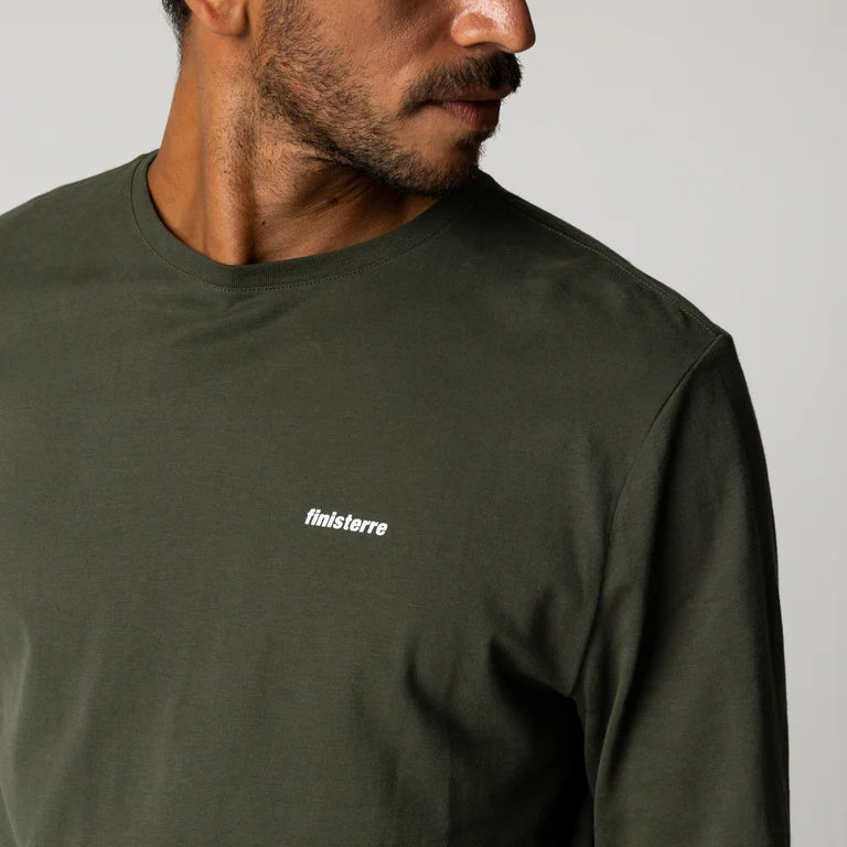 Finisterre - Harlyn Logo Long Sleeve T-Shirt - Mens